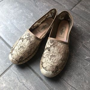 SOLD! Valentino Garavani Lace Espadrilles